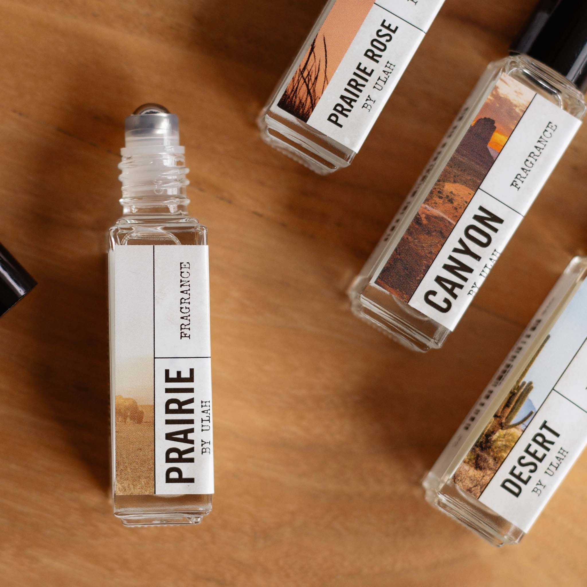 ULAH Prairie Eau de Parfum Fragrance .5 oz Travel Roller