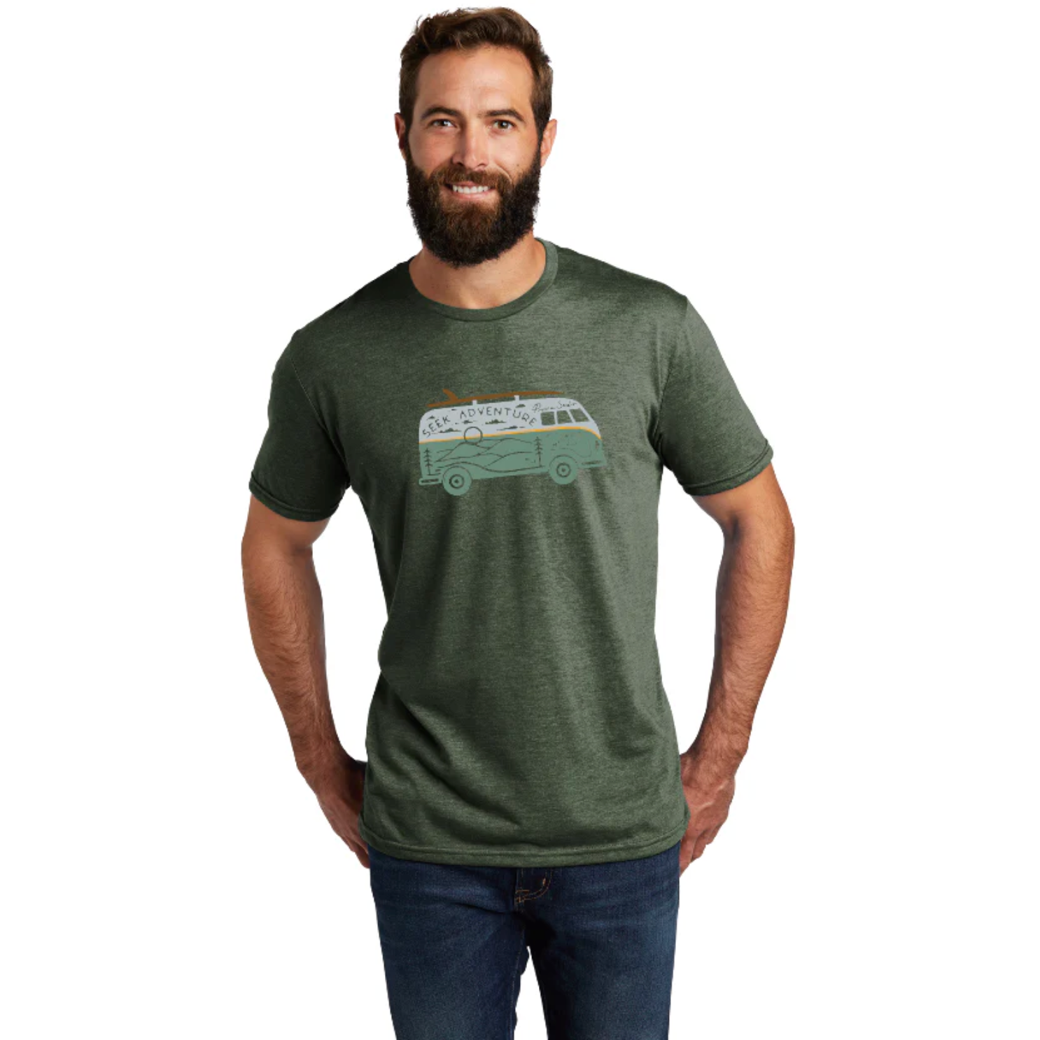 Prairie Sailor - Voyager Tee - Forest Green