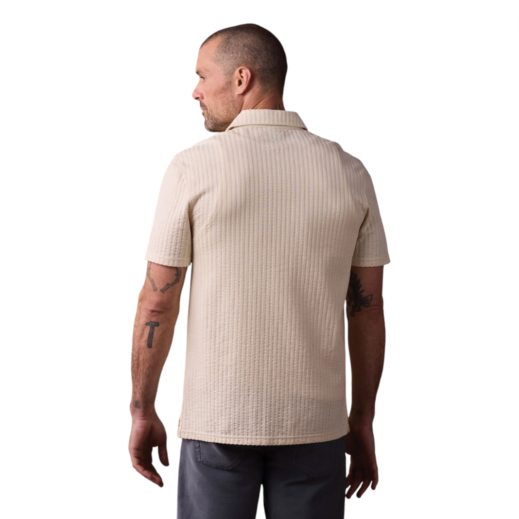 The Normal Brand - Knit Getaway Button Up Shirt - Stone