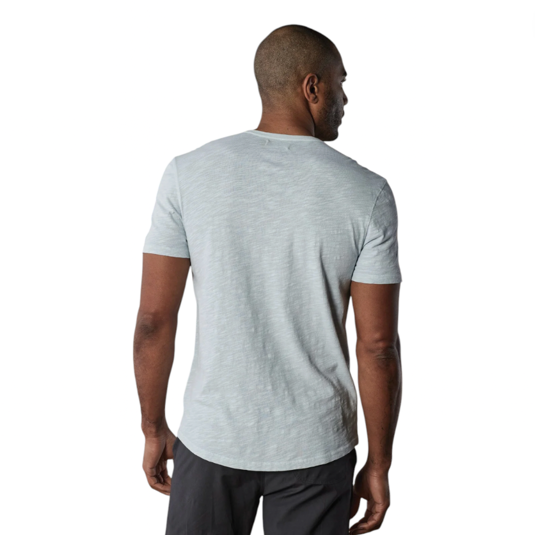 The Normal Brand - Legacy Jersey Short Sleeve Henley - Mist