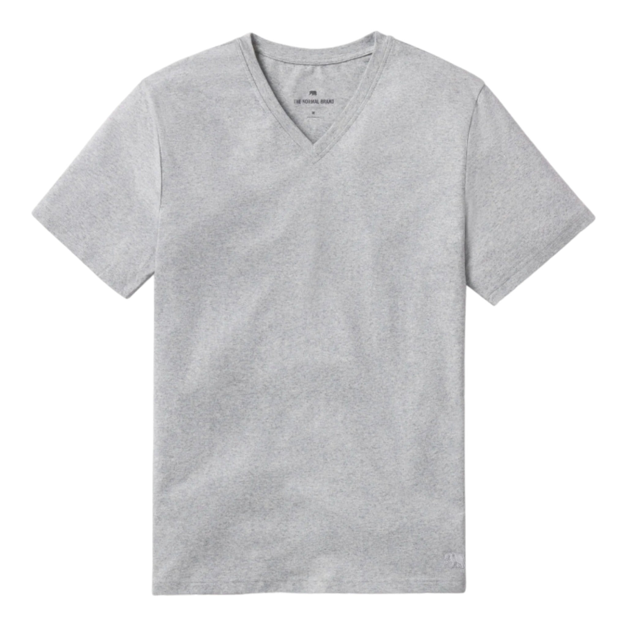The Normal Brand - Active Puremeso V-Neck Tee - Grey