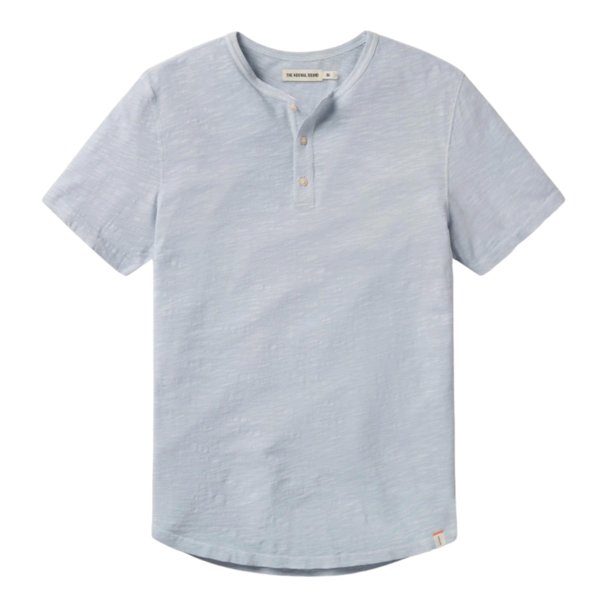 The Normal Brand - Legacy Jersey S/S Henley - Mist