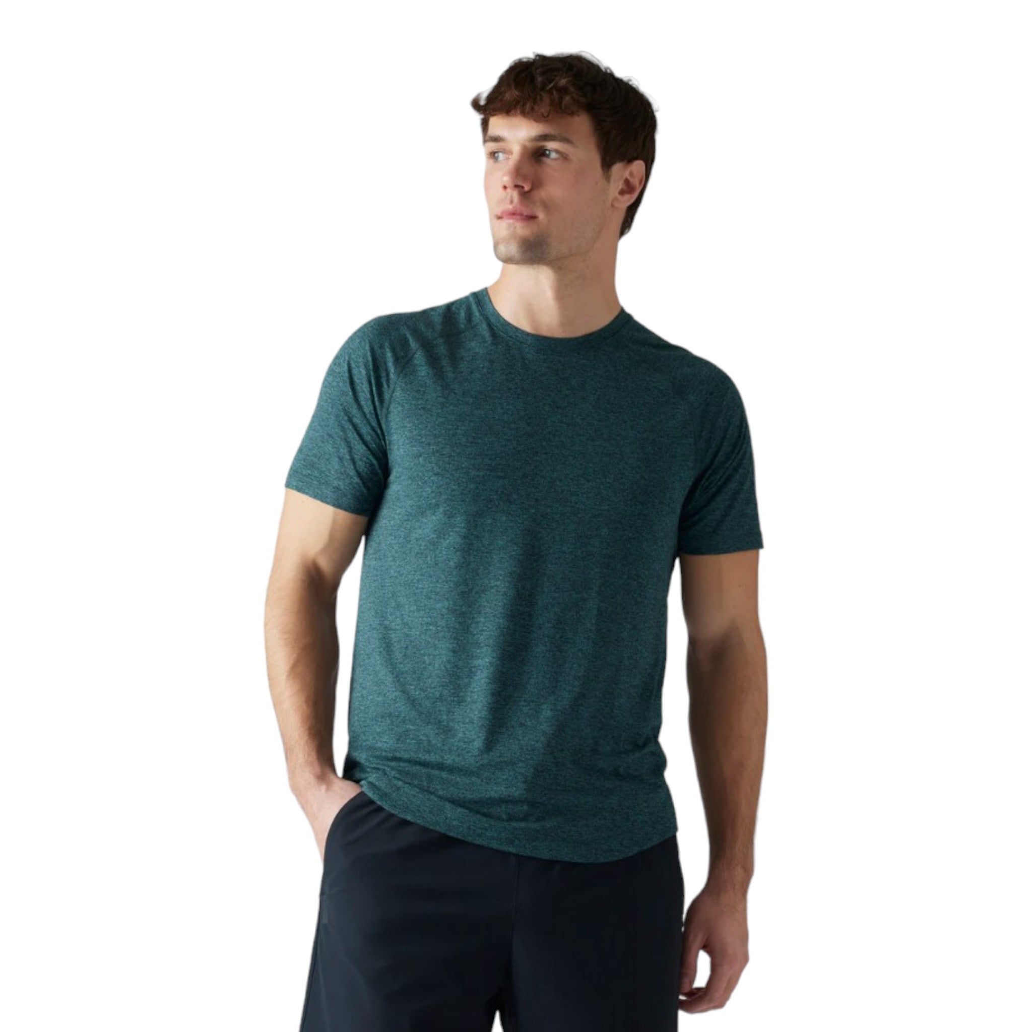 Rhone - Atmosphere T-Shirt - Pacific Heather