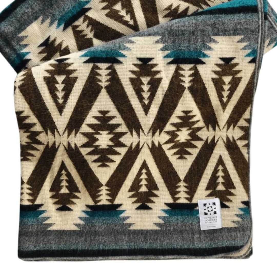 Beyond Borders Collective - Quichua Blanket - Rainfall