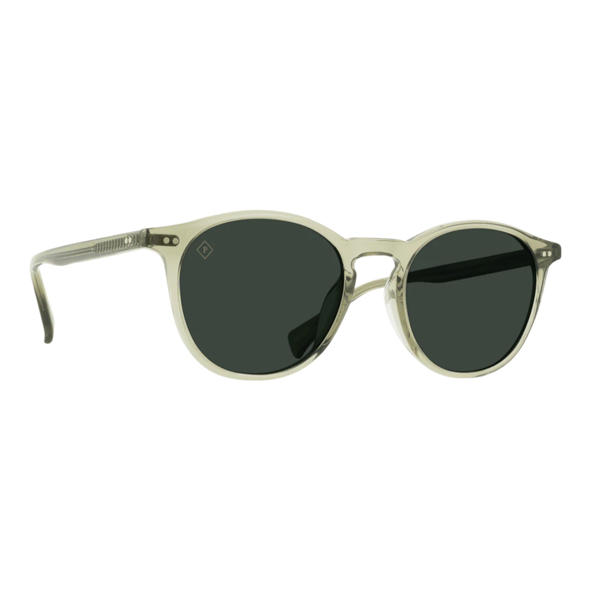 Raen - Basq 50 Sunglasses - Cambria / Green Polarized