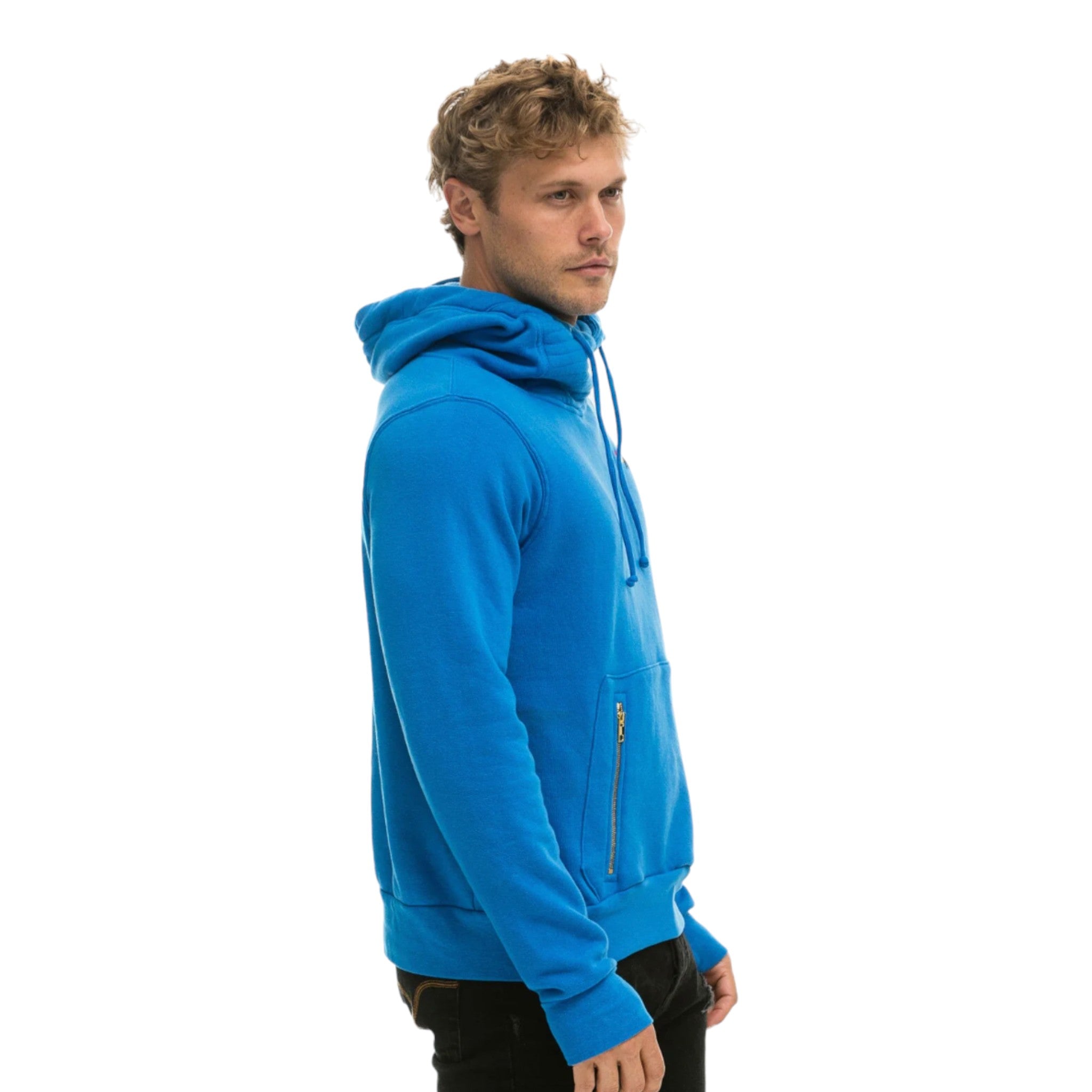 Aviator Nation - Ninja Unisex Pullover Hoodie - Ocean