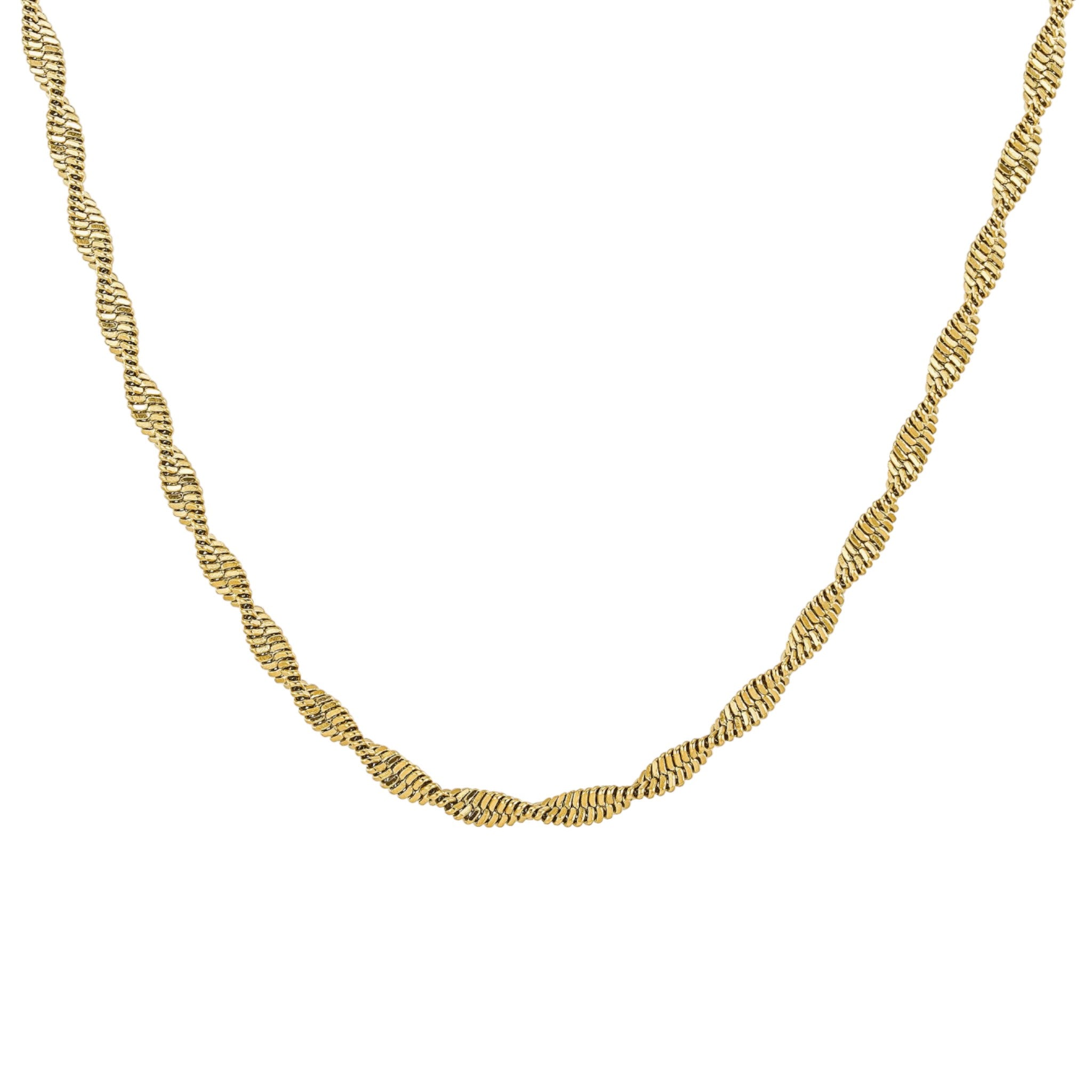 Mod + Jo - Brooke 16" Chain Necklace - Gold Plate