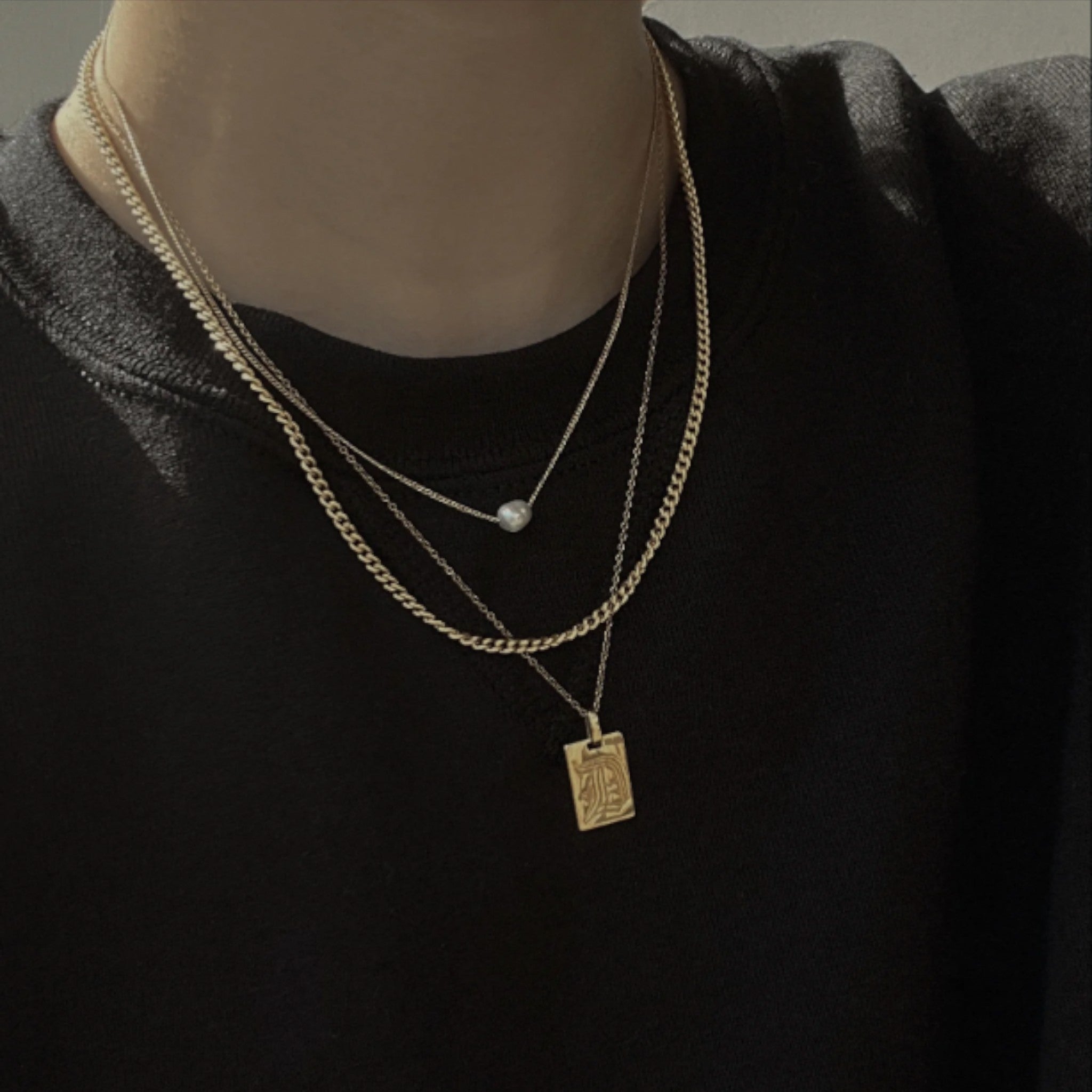 Mod + Jo - Felicity 16" Pearl Pendant Necklace - 14k Gold Fill