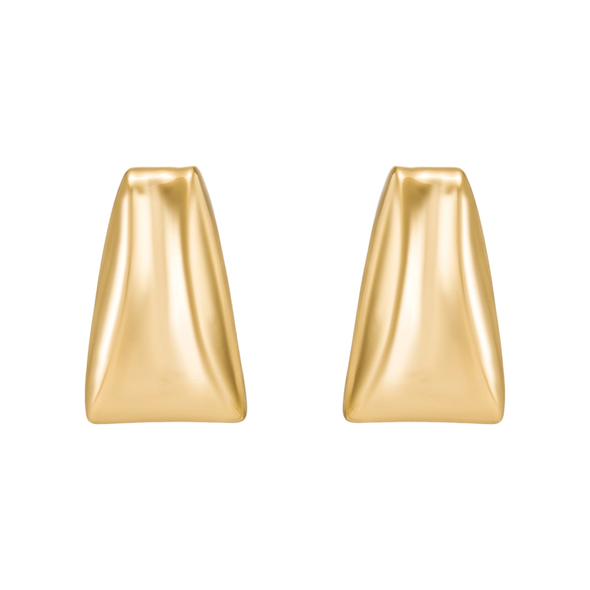 Mod + Jo - Uma Statement Earrings - Gold Plate