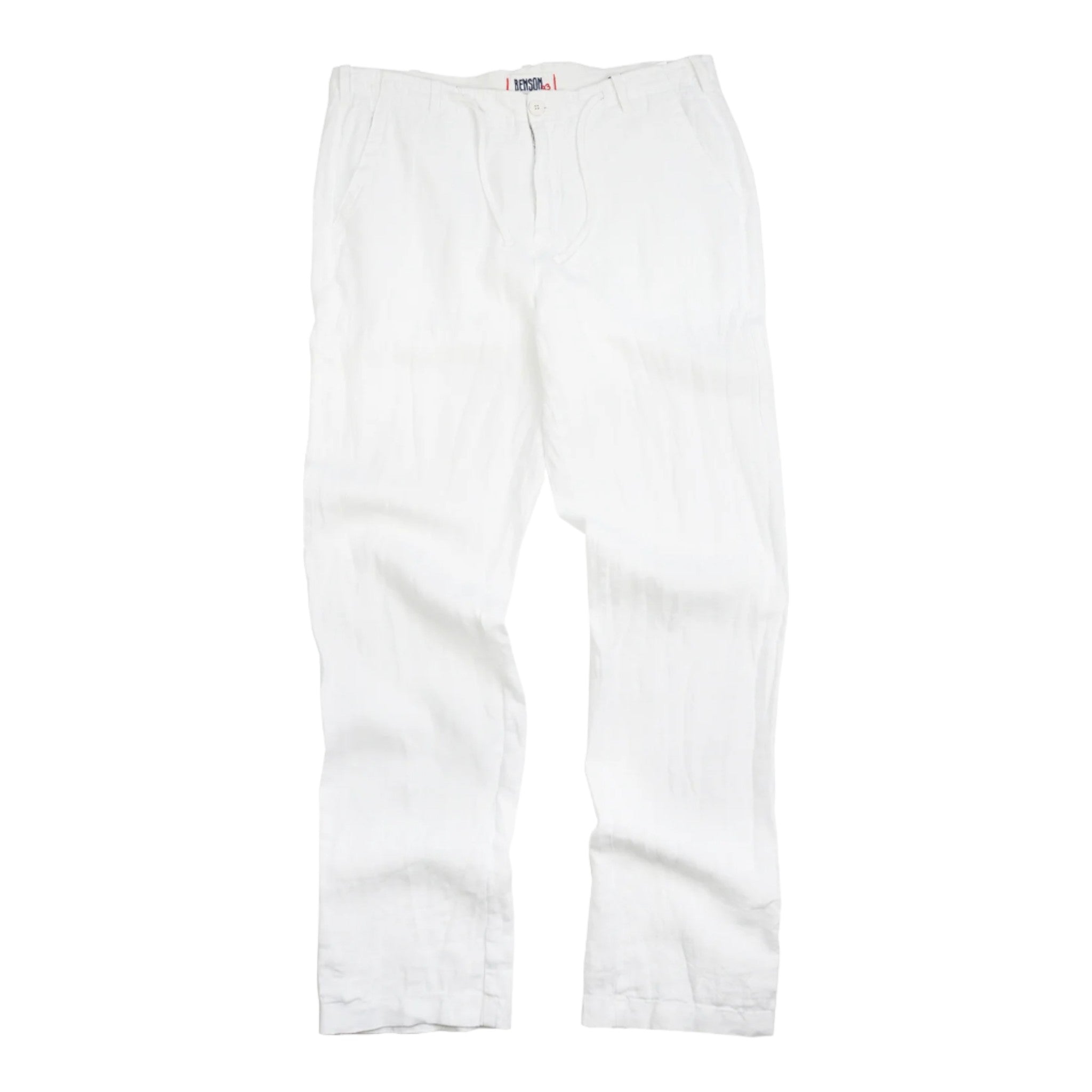 Benson - Key West Linen Pant - White