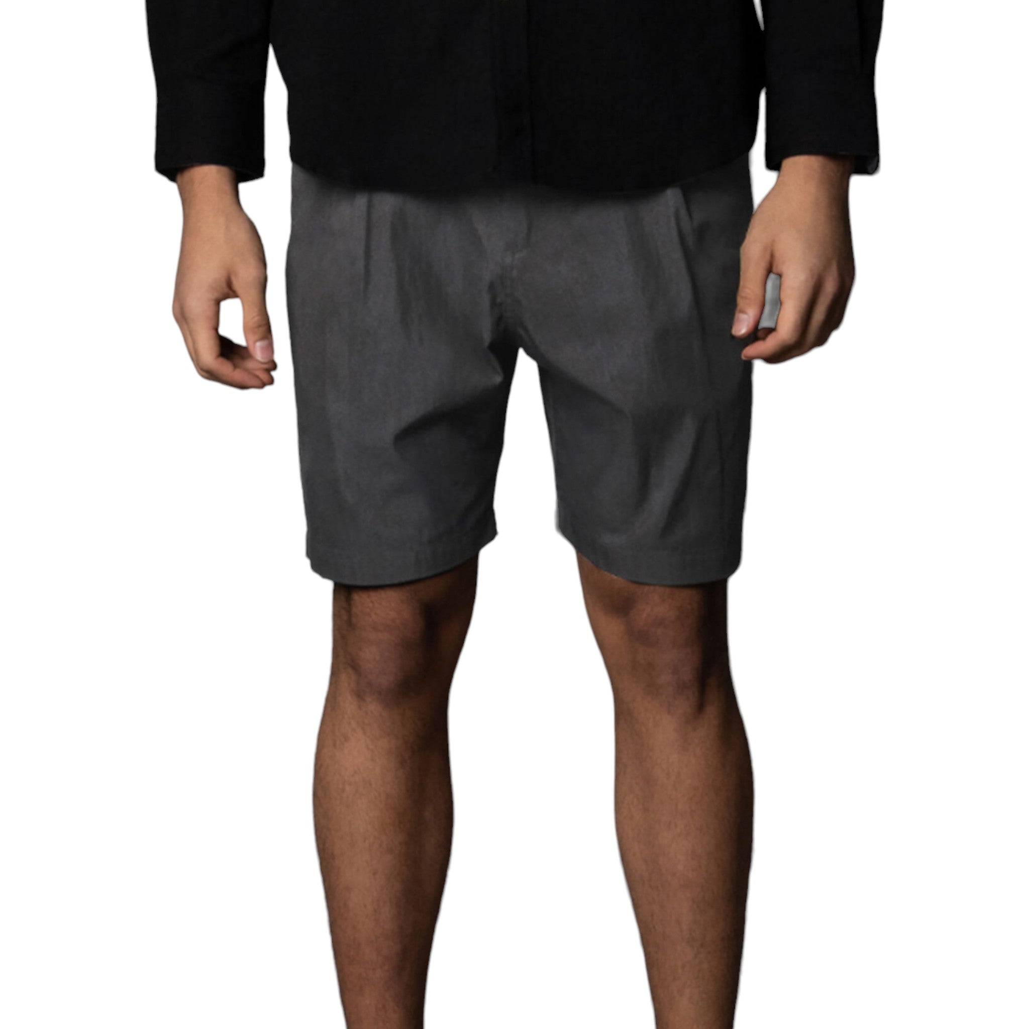 Descendant Of Thieves - Boxer Fit Waxed Shorts - Black