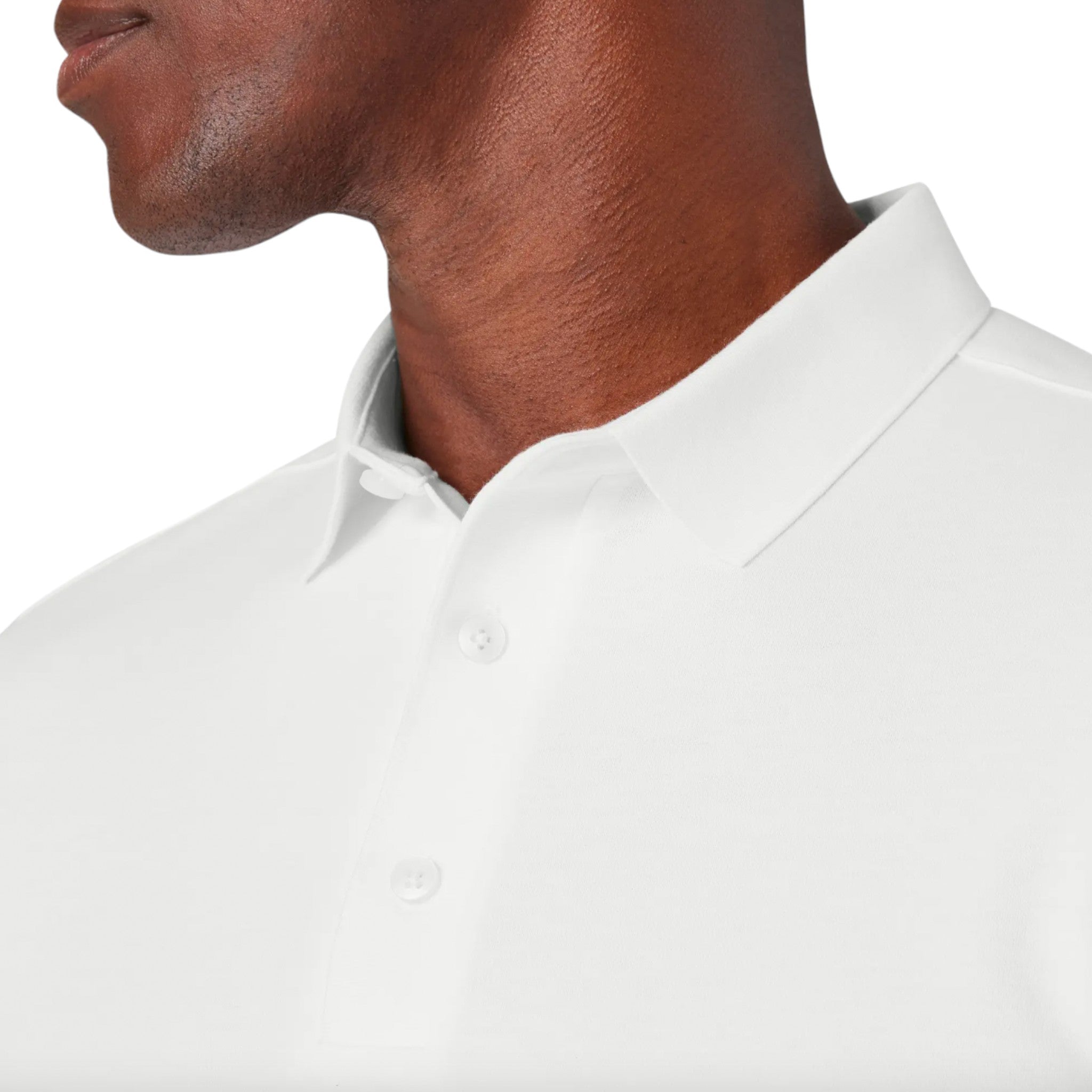 Mizzen + Main - Kent Short Sleeve Polo - White Solid