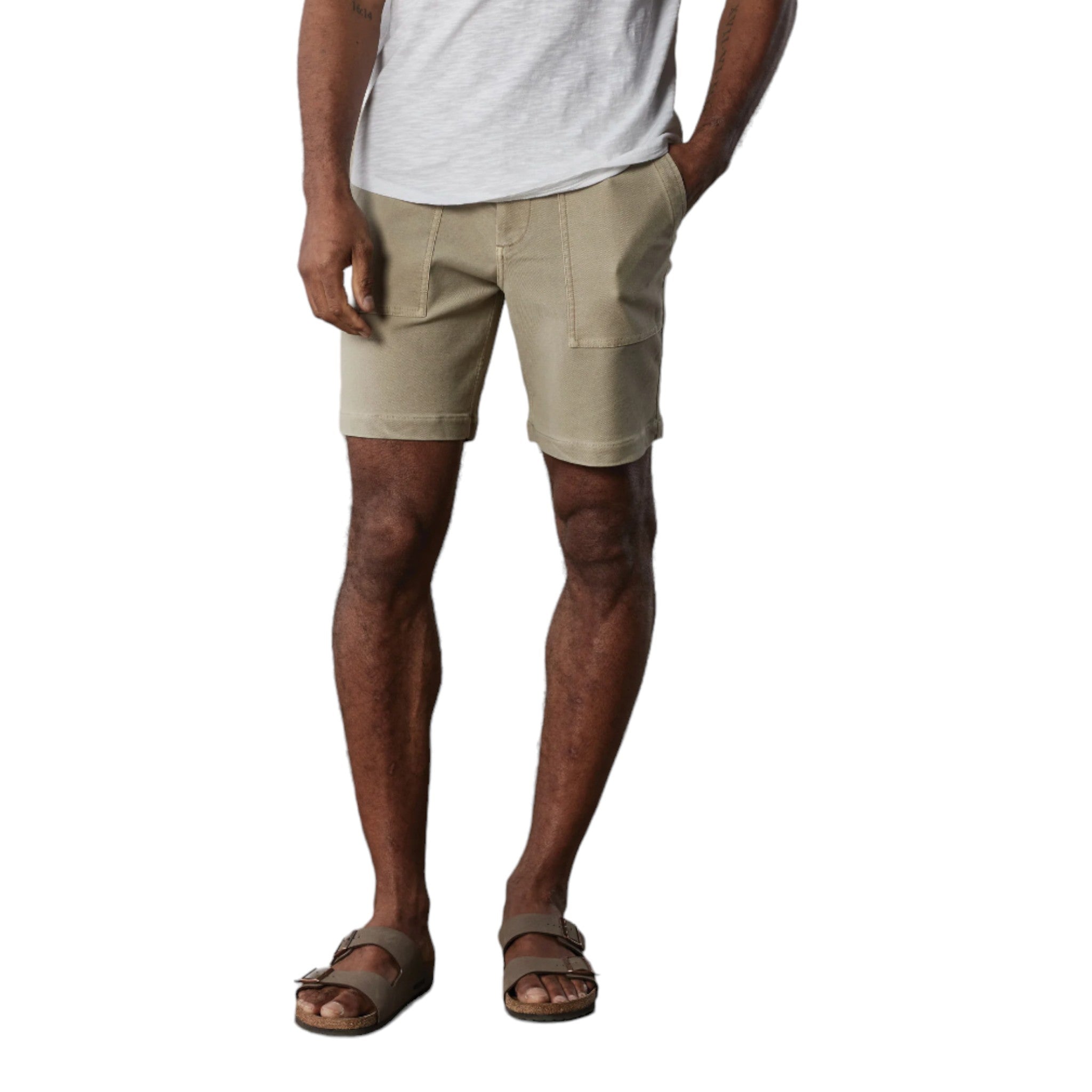 The Normal Brand - Comfort Terry Utility Short - Sand Dune
