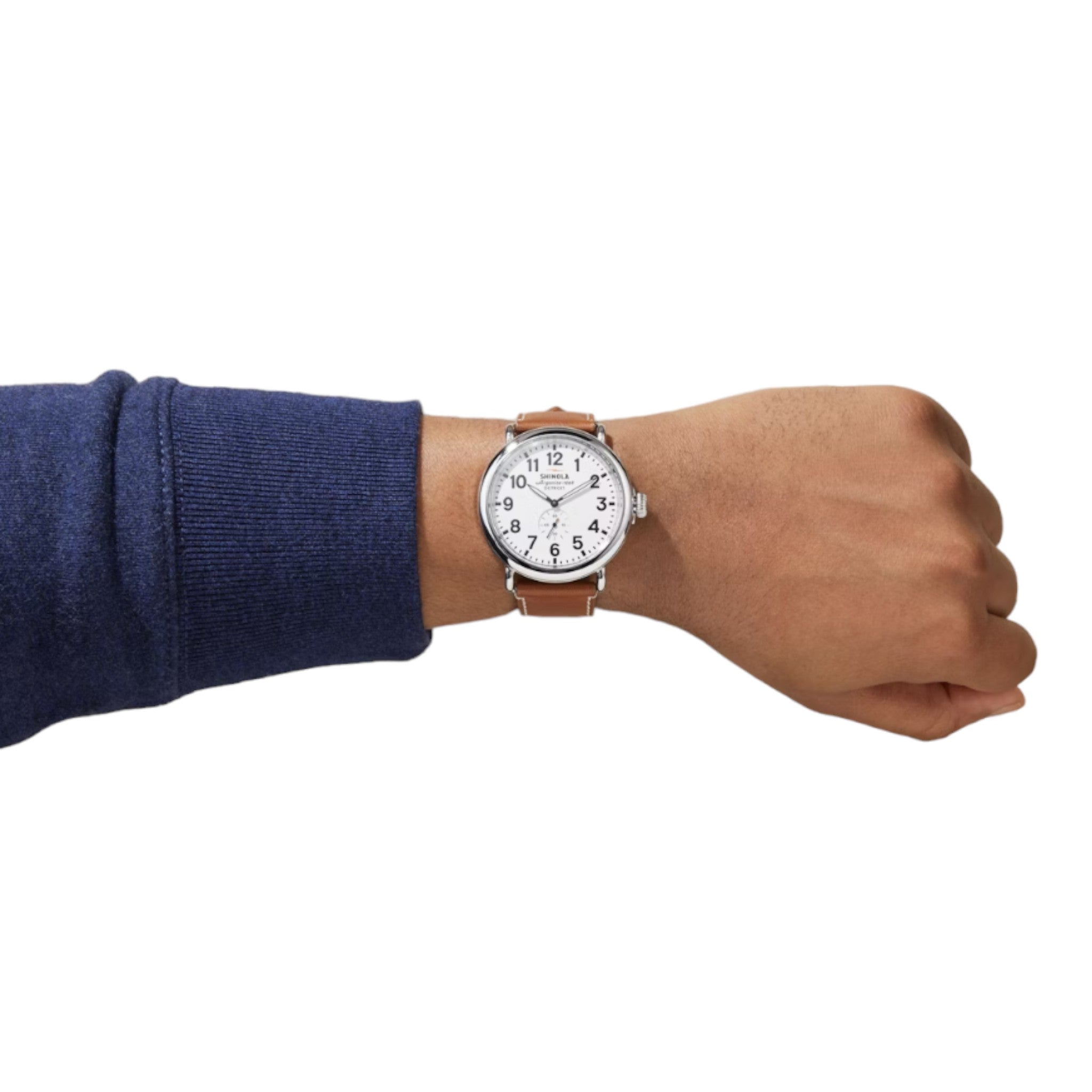 Shinola - Runwell 47mm Watch - White Dial