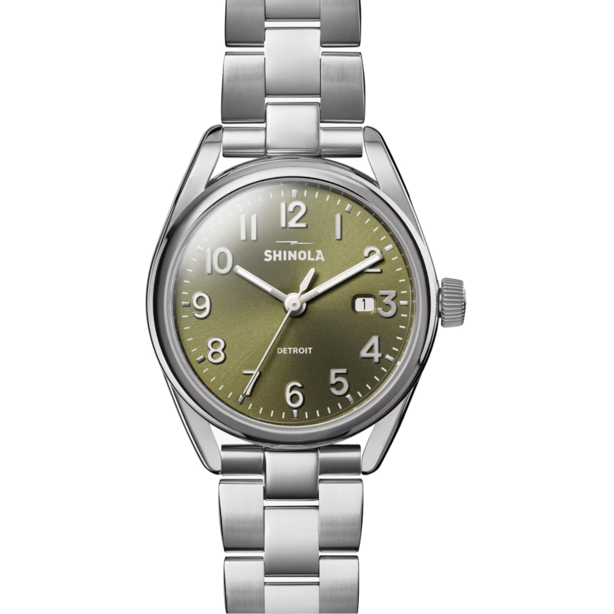 Shinola - Derby 38mm Watch - Green Dial