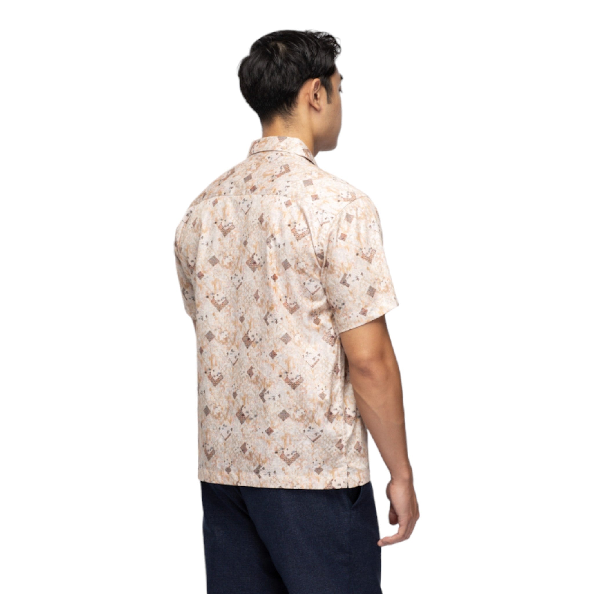 Stitch Note - The Lewis Short Sleeve Button Up - Dawn