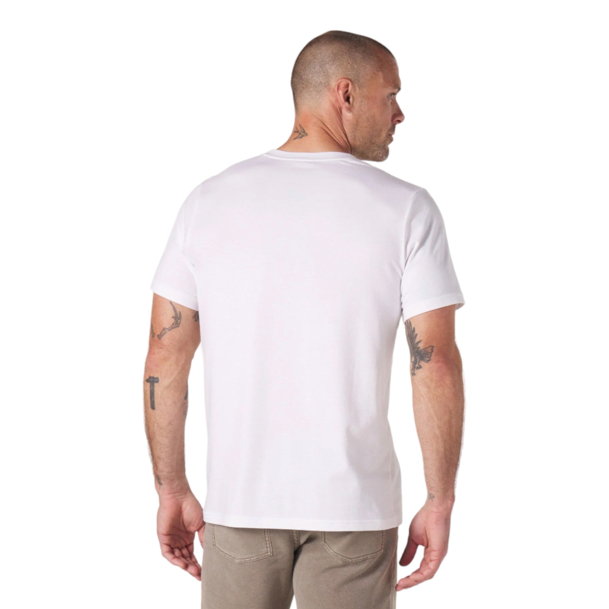 The Normal Brand - Active Puremeso V-Neck Tee - White