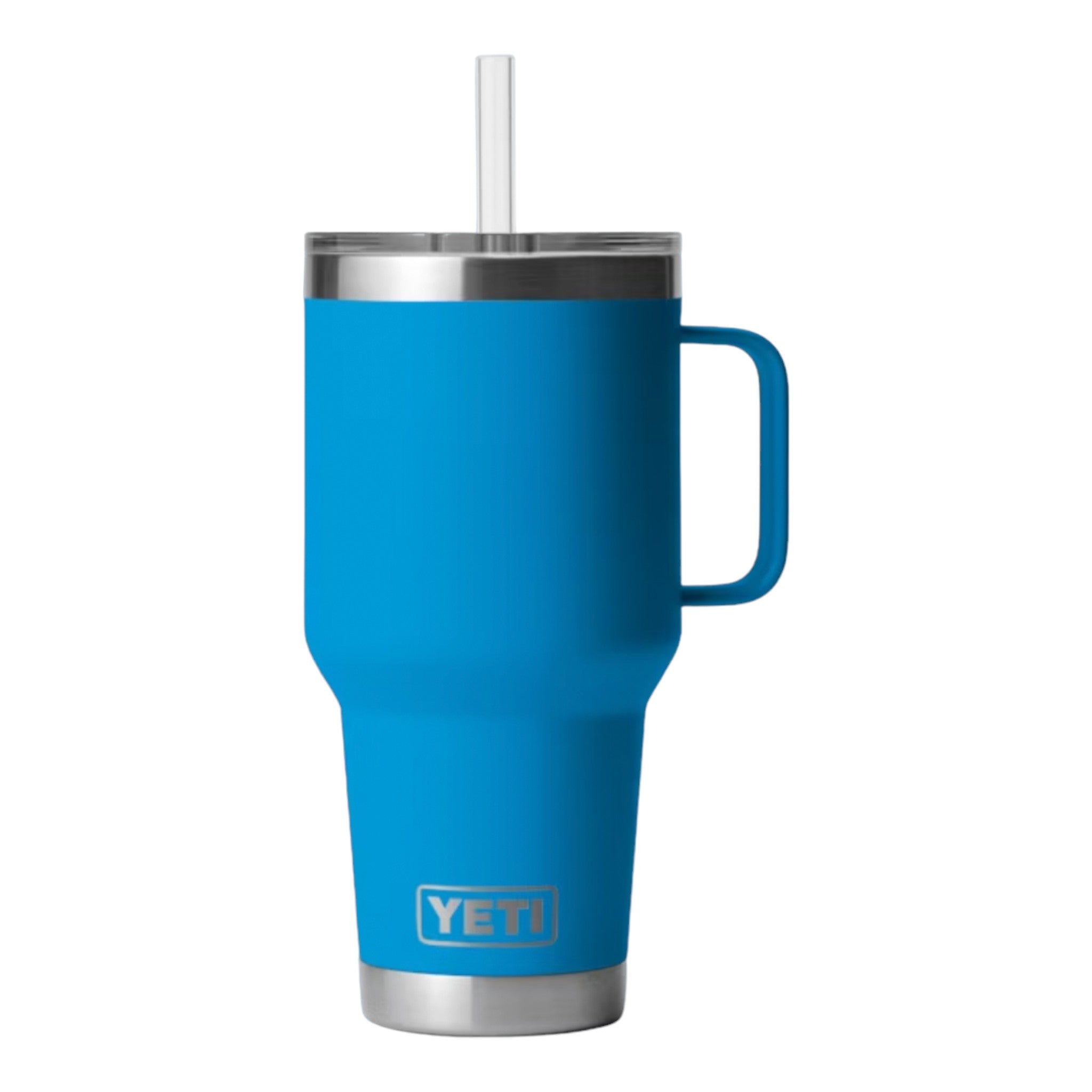 YETI - Rambler 35 oz Straw Mug - Big Wave Blue