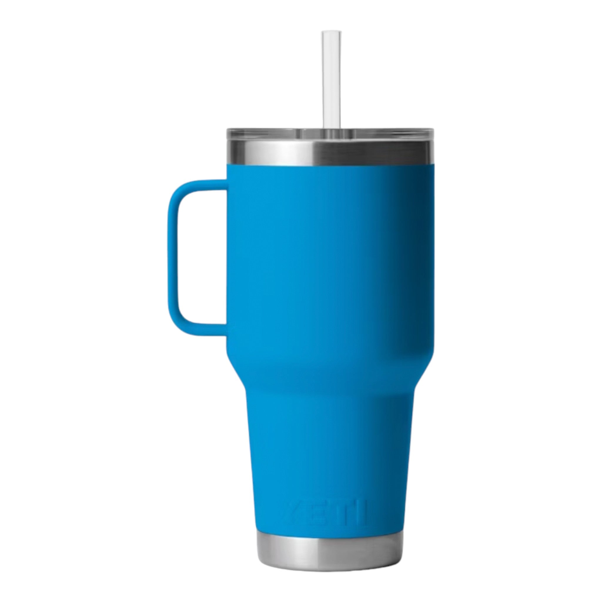 YETI - Rambler 35 oz Straw Mug - Big Wave Blue