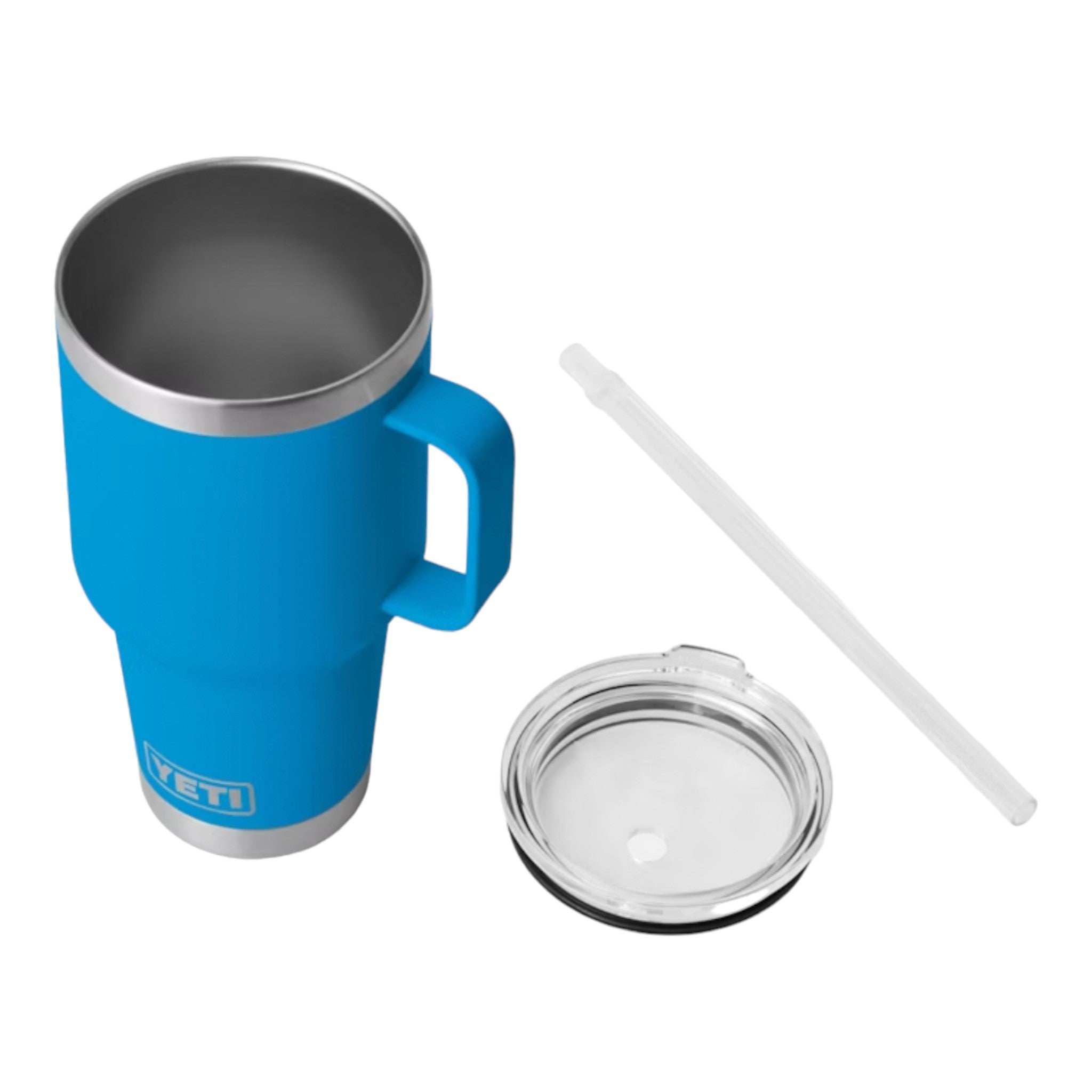 YETI - Rambler 35 oz Straw Mug - Big Wave Blue