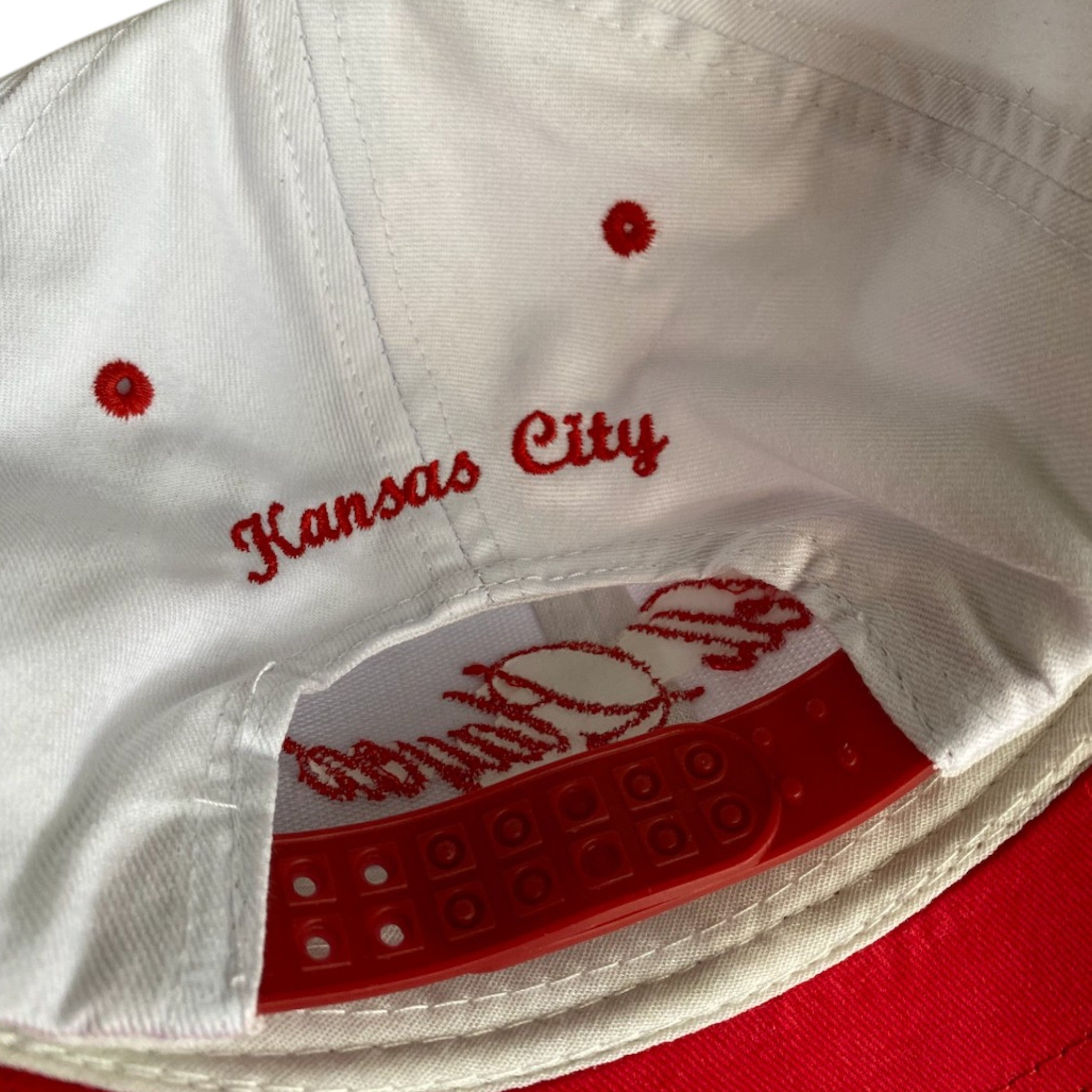 Well Played - Two Toned Script Hat - Red / White