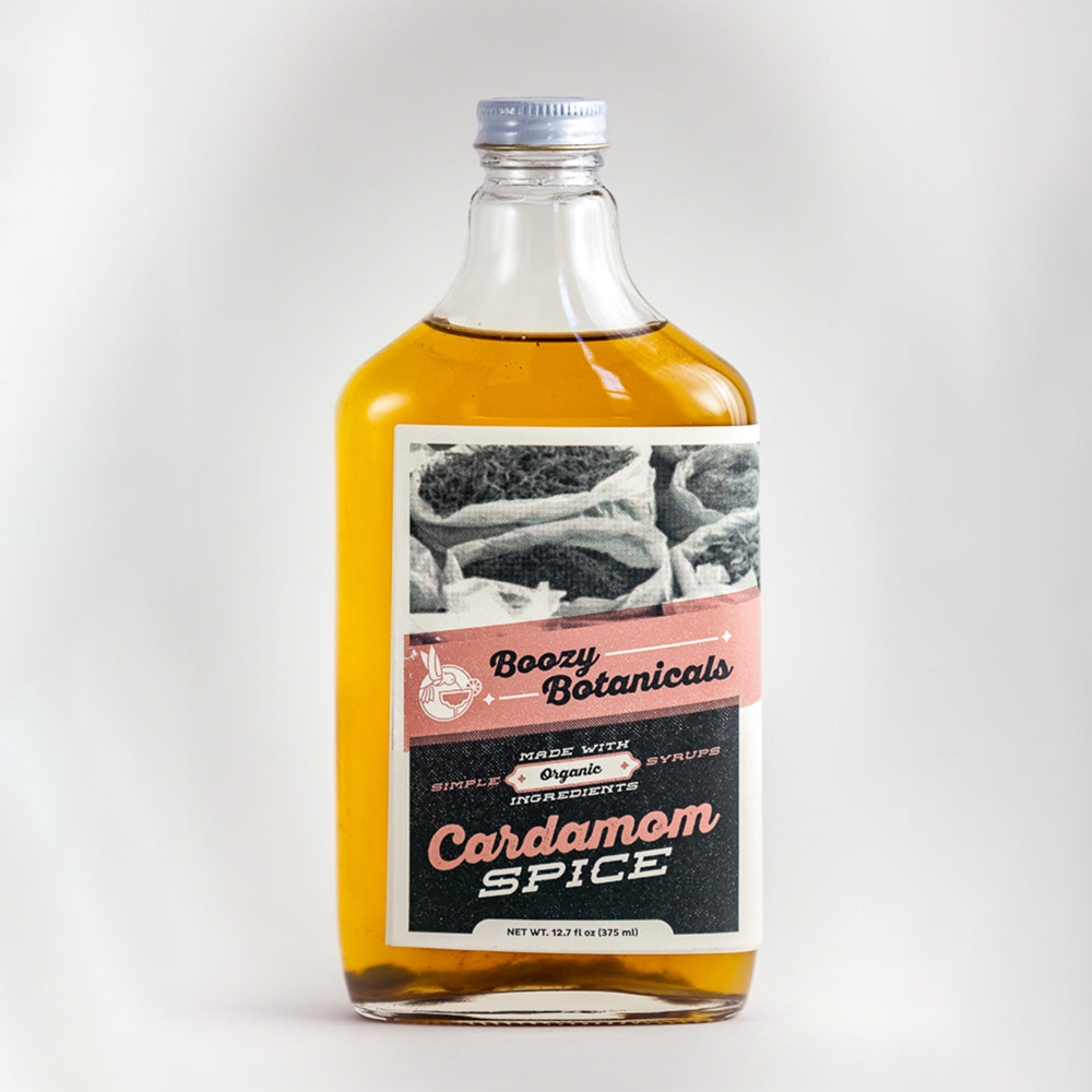 Boozy Botanicals - Cardamom Spice Syrup - 12.7oz