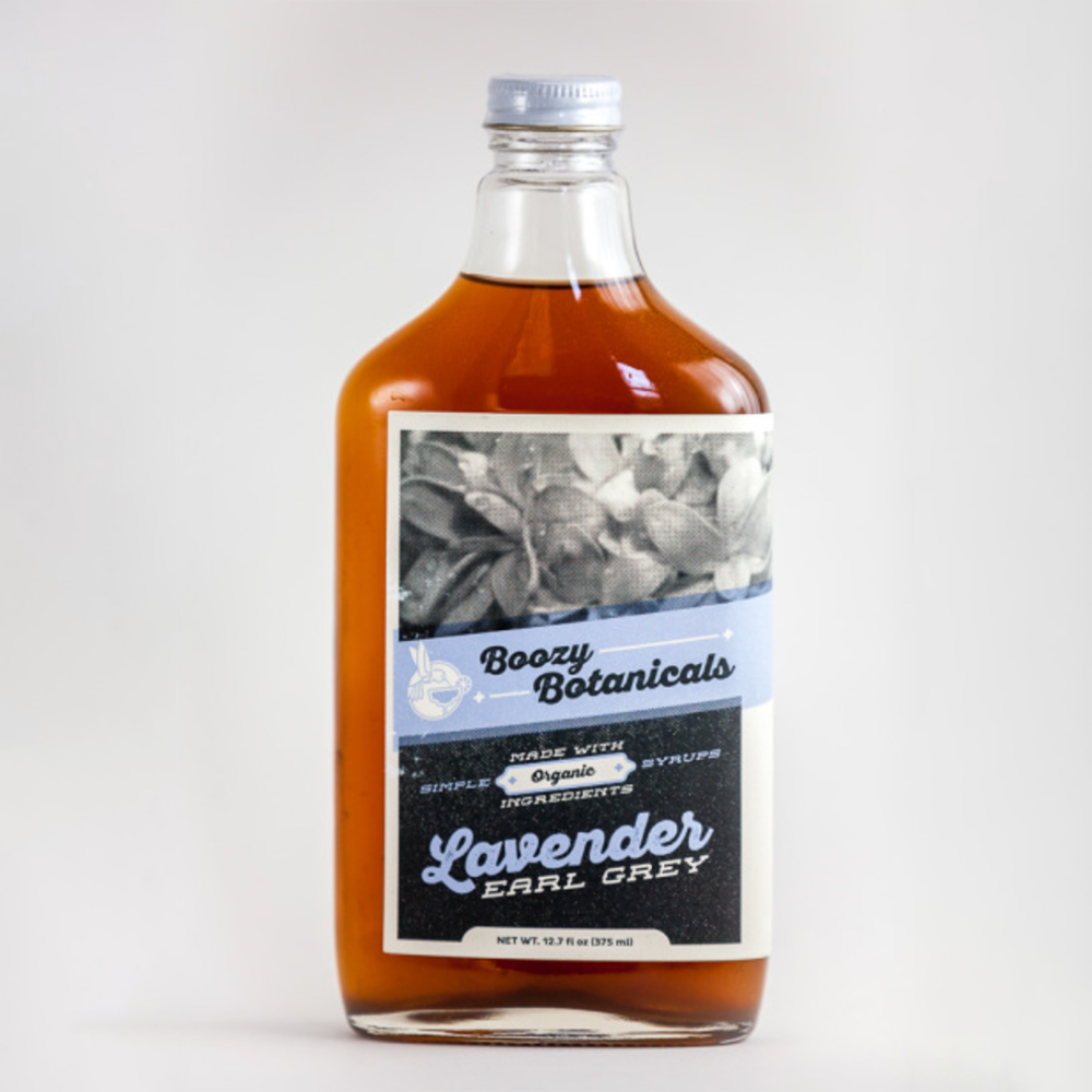 Boozy Botanicals - Lavender Earl Grey Syrup - 12.7oz