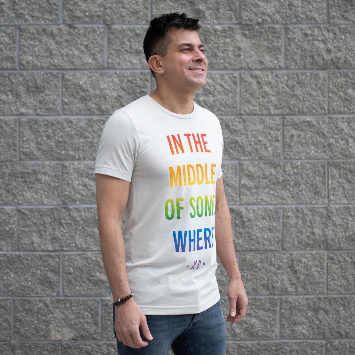 ULAH "In the Middle of Somewhere" Pride Rainbow T-Shirt