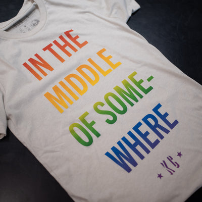 ULAH "In the Middle of Somewhere" Pride Rainbow T-Shirt