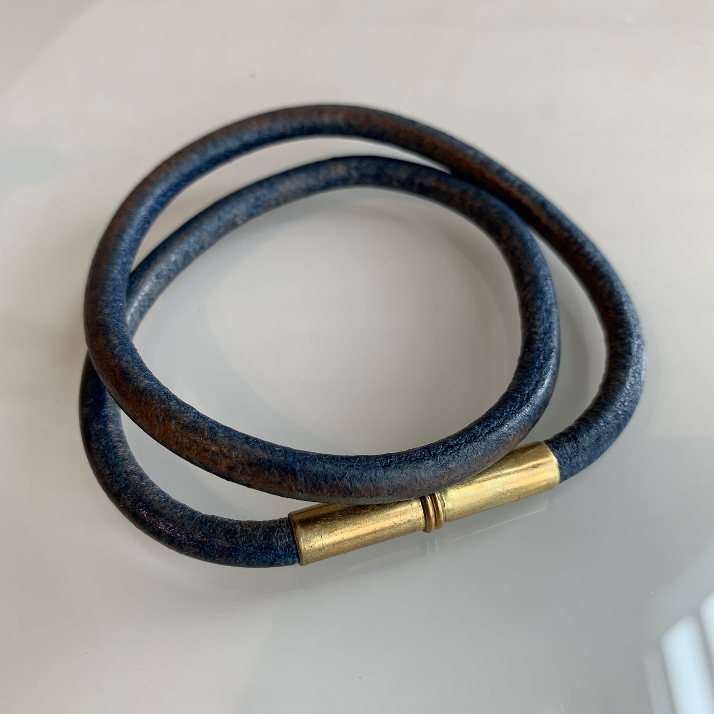 Tres Cuervos Flint Bracelet - Indigo