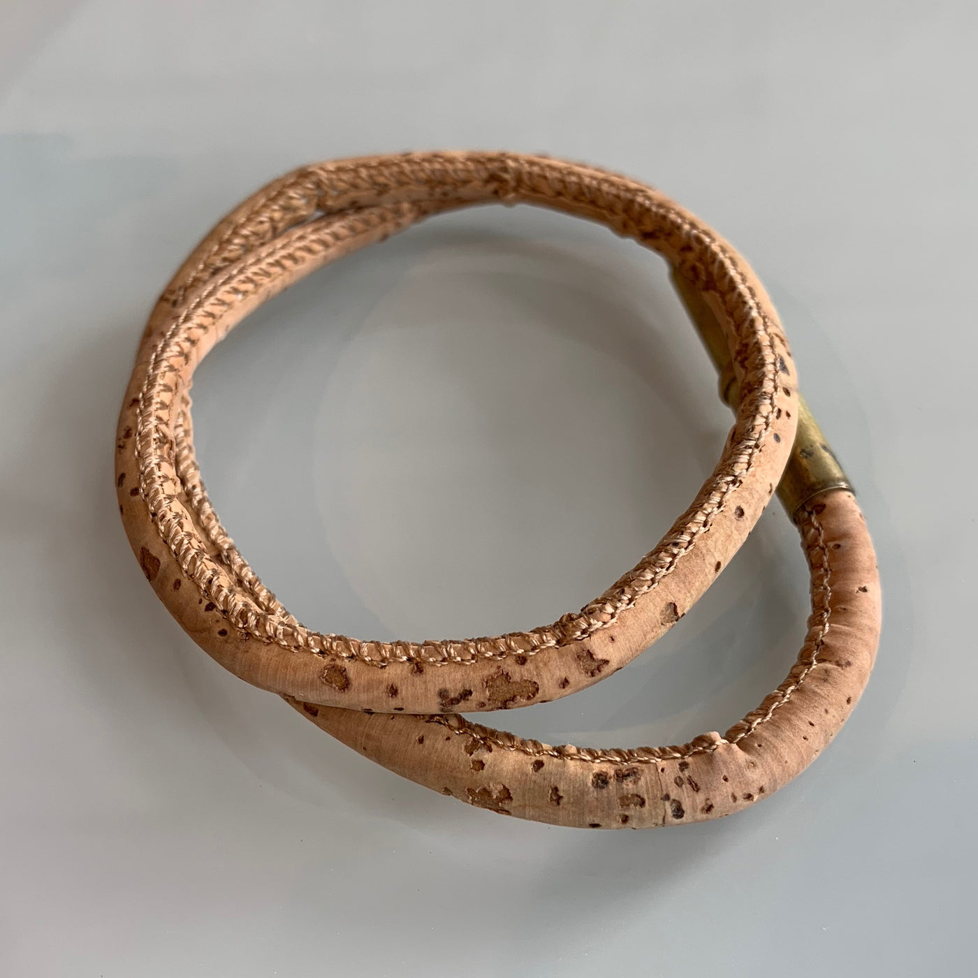 Tres Cuervos Flint Wood Bracelet - Natural