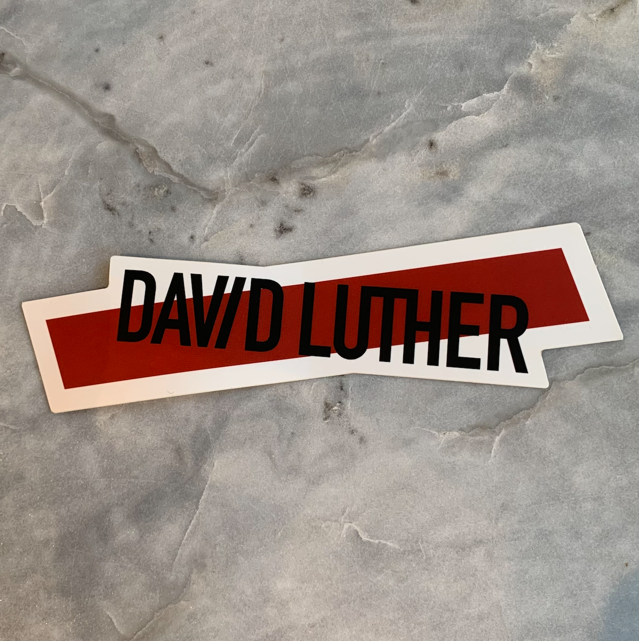 ULAH - David Luther Logo Sticker