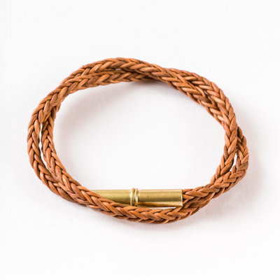 Tres Cuervos - Flint Braided Bracelet - Natural