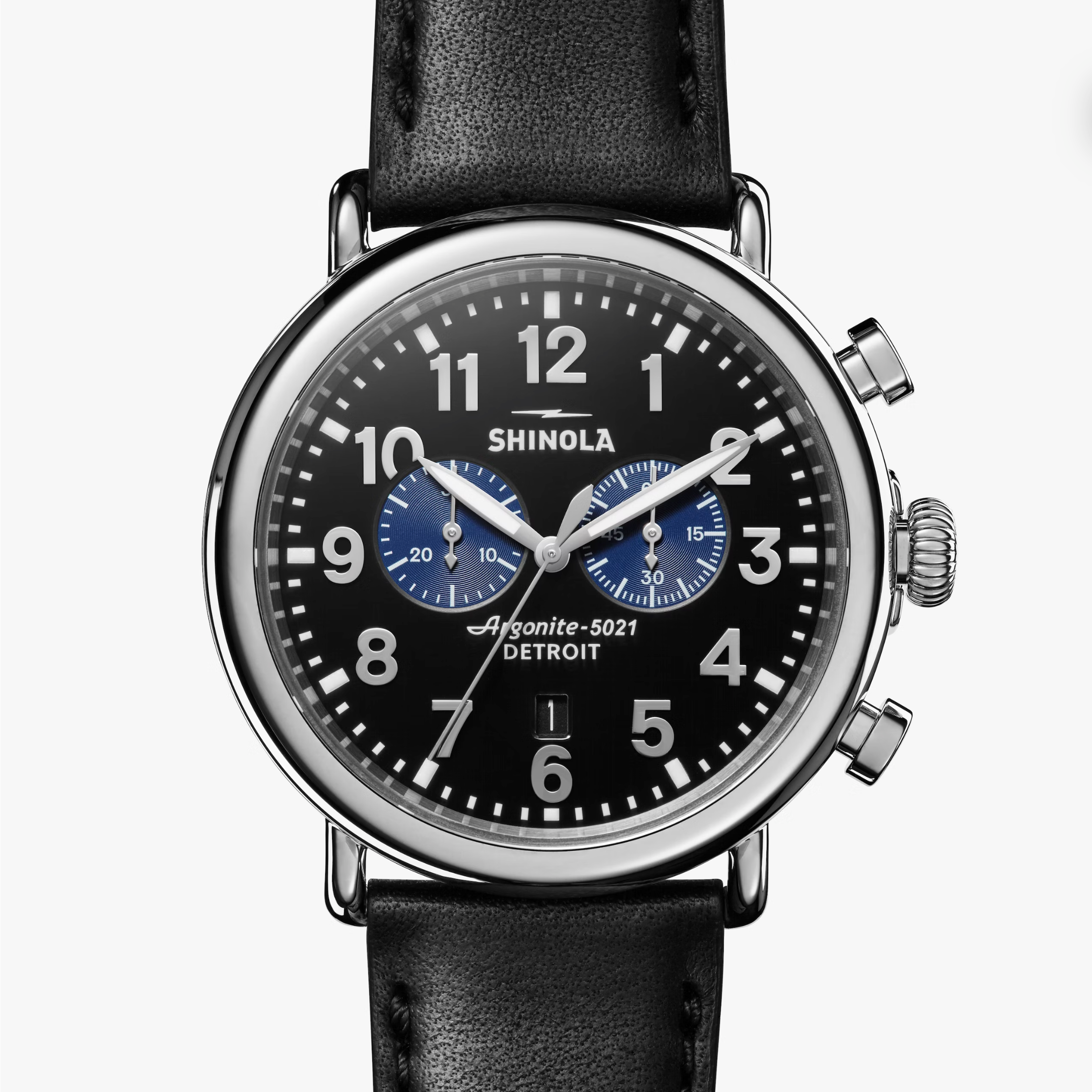 Shinola - Runwell Chronograph 47mm - Black