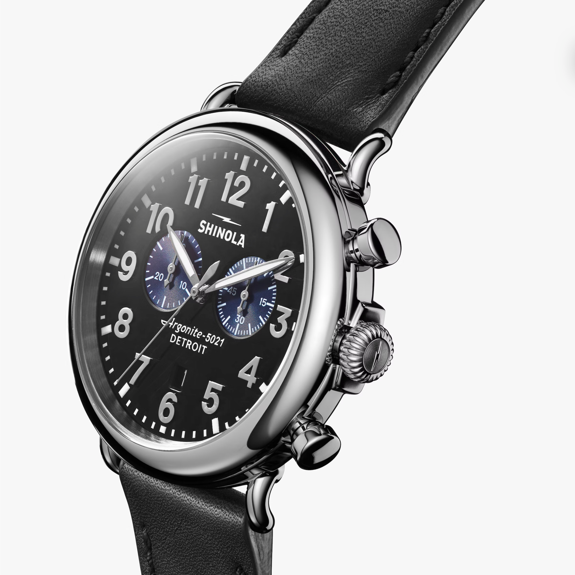 Shinola - Runwell Chronograph 47mm - Black