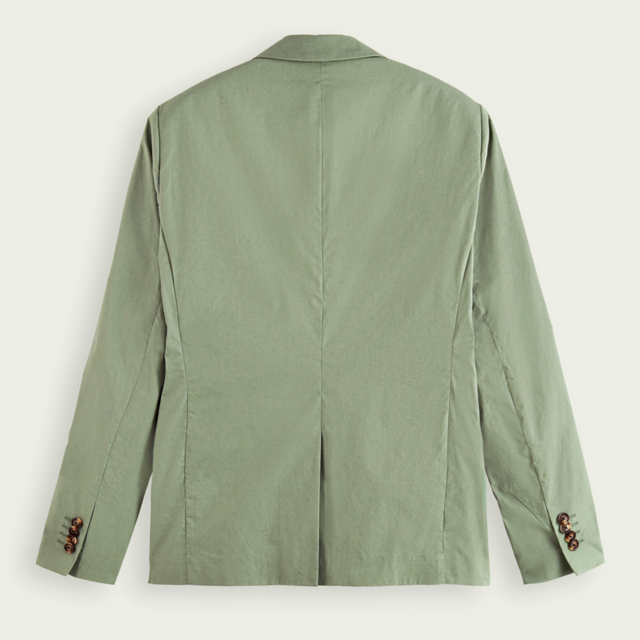 Scotch & Soda - Unconstructed Poplin Blazer - Army