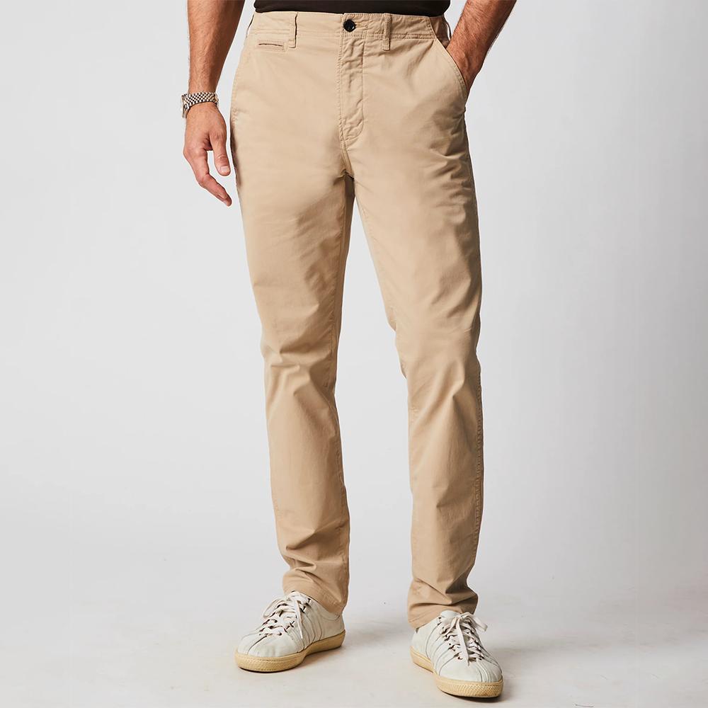Billy Reid - Slim Fit Chino Pant - Khaki