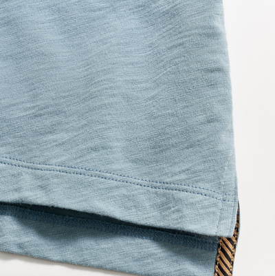 Billy Reid - Organic Cotton Polo - Denim Blue