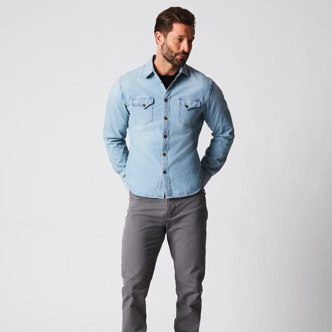 Billy Reid - Shoals Denim Shirt