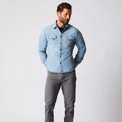 Billy Reid - Shoals Denim Shirt