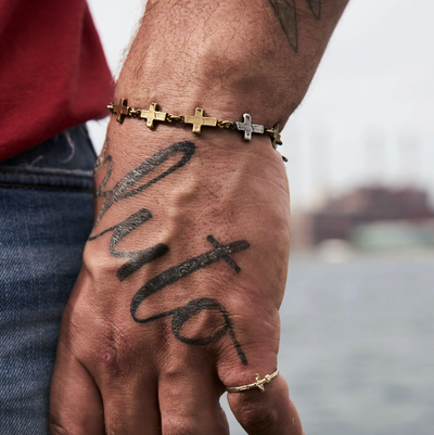 Cartography - Amerigo Cross Bracelet