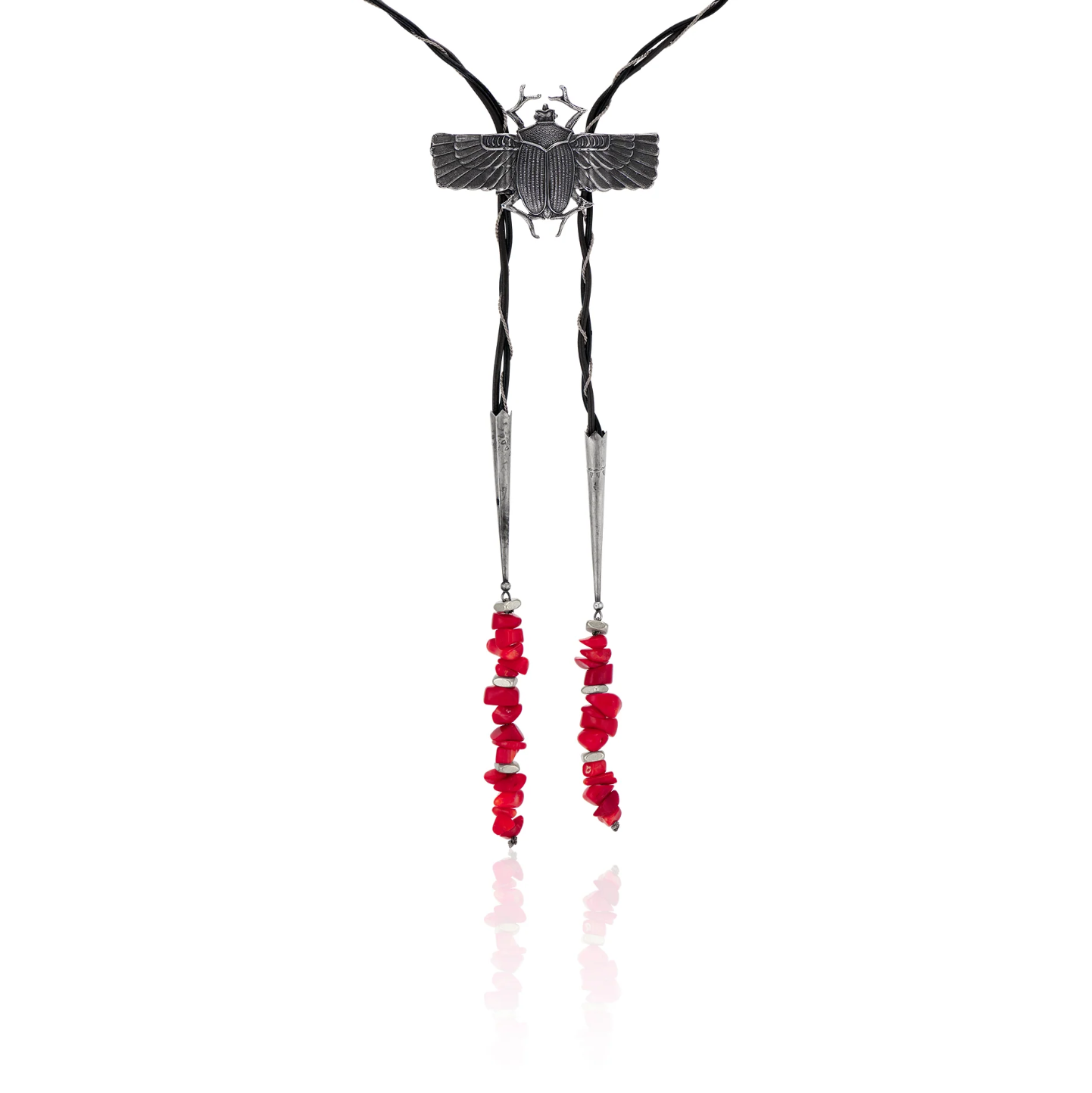 Cartography - Phlim Bolo Tie Necklace