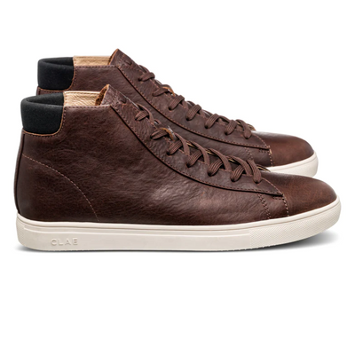 Clae - Bradley Mid Shoe - Cocoa Leather
