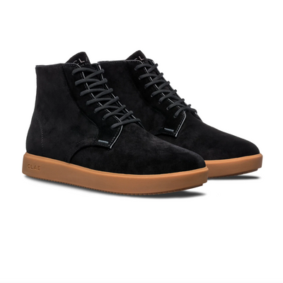 Clae - Gibson Boot - Black Suede w/ Gum