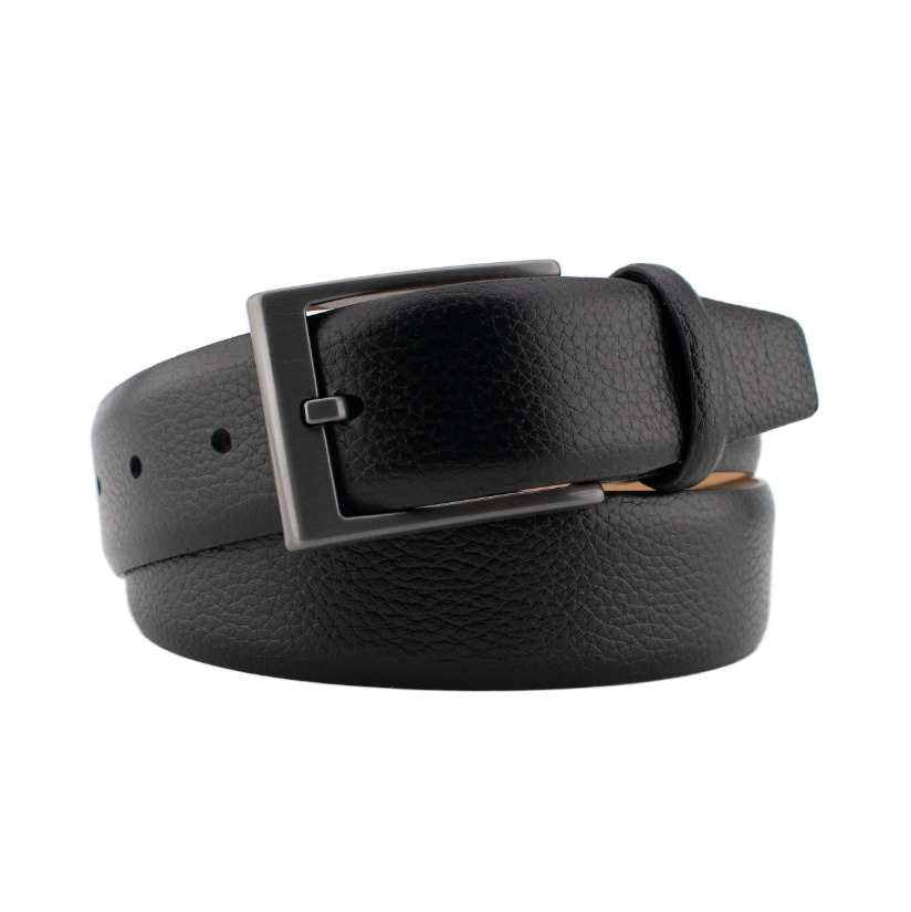 DIBI - Full Grain Leather Belt - Black