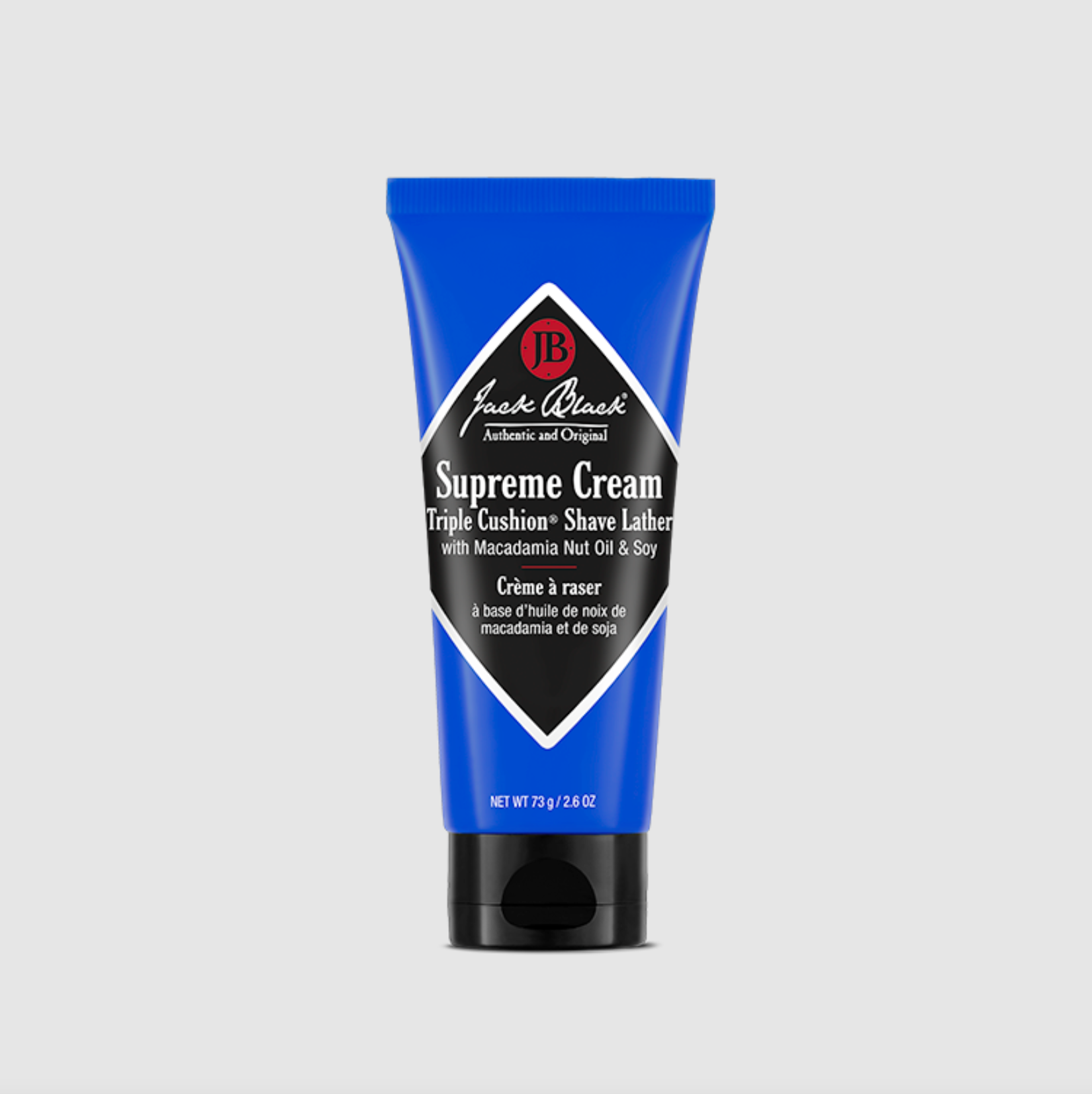 Jack Black - Supreme Cream Triple Cushion Shave Lather - 2.6 oz Tube