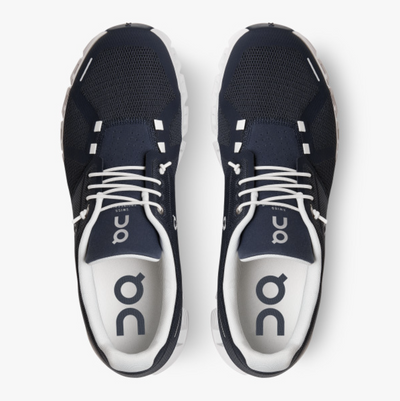 On - Men's Cloud 5 - Midnight | White