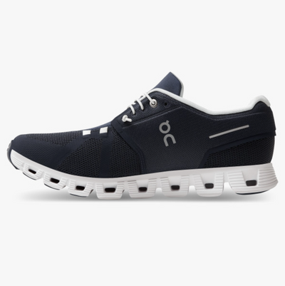 On - Men's Cloud 5 - Midnight | White