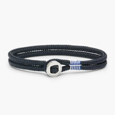 Pig & Hen - Don Dino Bracelet - Navy/Silver