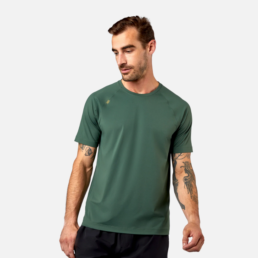 Rhone - Reign T-Shirt - Camping Green